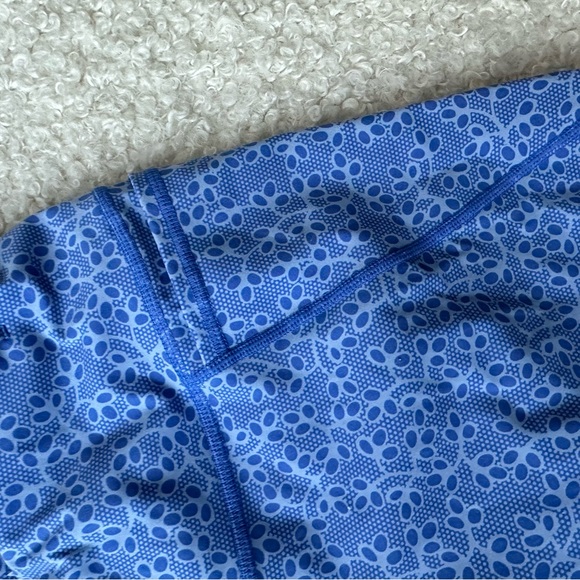 Sweaty Betty size S bluish purple pattern Power leggings - Picture 5 of 5